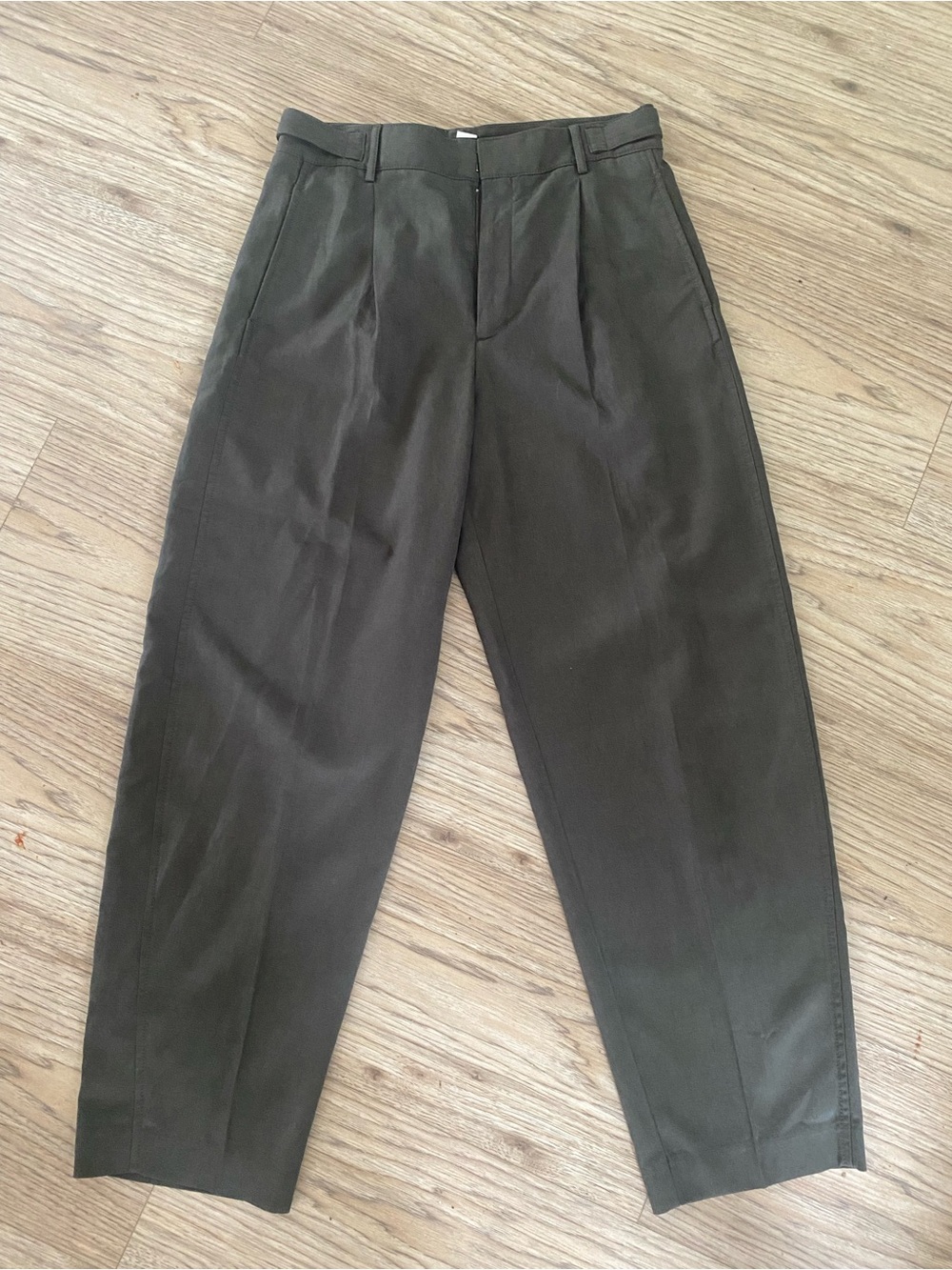 Madewell women’s s Barrel-Leg Trouser Pant